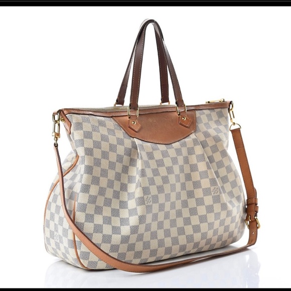 LV Siracucha GM Damier Azur Bag - Picture 3 of 11